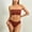 Coffee, variant on Hrsba Wireless Bras for Women,Seamless Push Up Bandeau Bra and Panty Set Breathable Contoured Support Comfortable Bras for Ladies