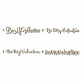 thumbnail image 1 of Be My Valentine Sign Unfinished Wood Cutout Home Decor DIY Option 4- 16" Wide / 1/4", 1 of 3