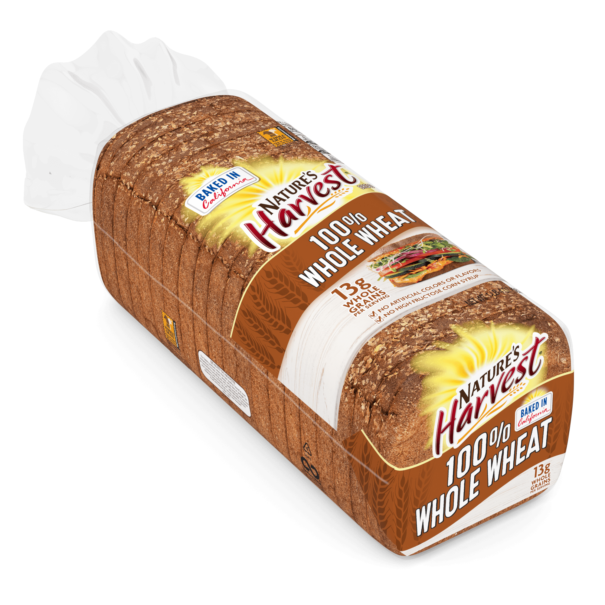 100 stone ground wheat bread