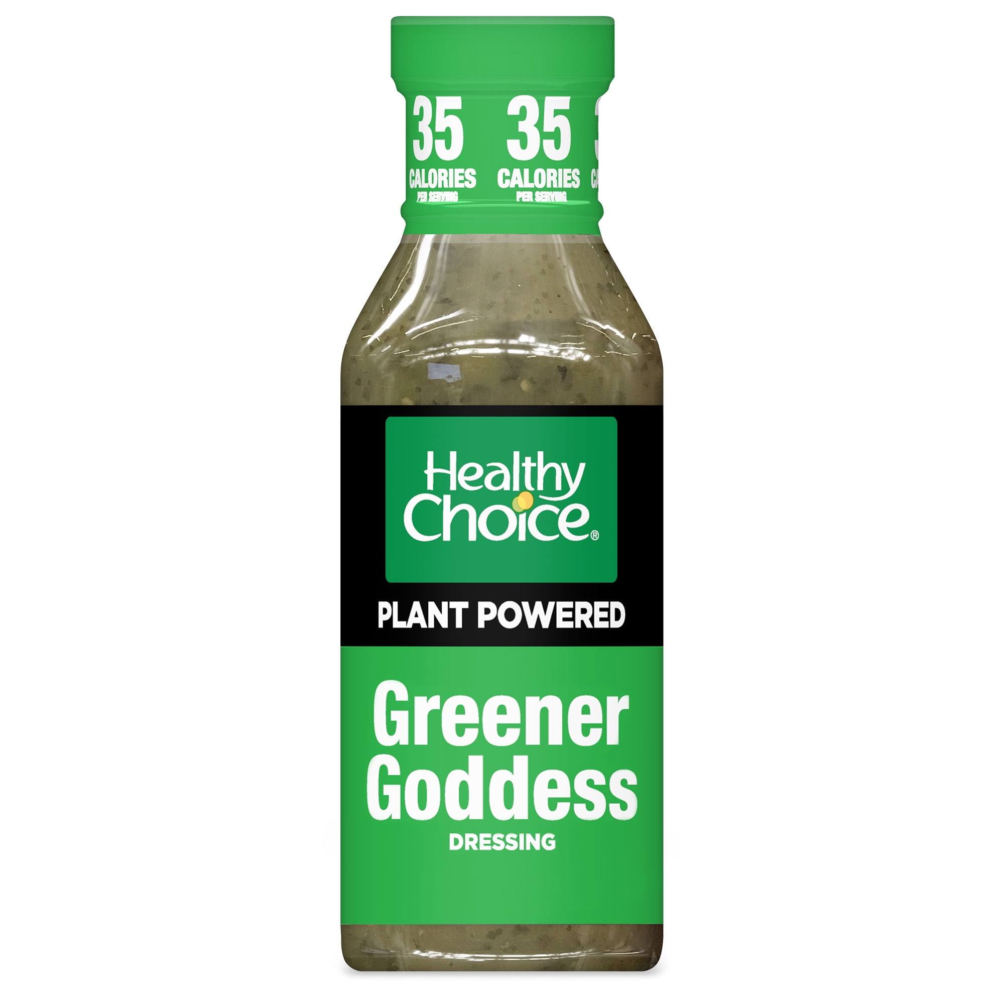 Healthy Choice Power Dressing Plant-Based Salad Dressing, Greener Goddess, 12 oz.