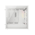 thumbnail image 5 of Corsair iCUE Computer Case - Mid-tower - White - Tempered Glass, Steel, Plastic - 6 x Bay - 3 x 4.72" x Fan(s) Installed - ATX Motherboard Supported - 12 x Fan(s) Supported - 2 x Internal 3.5" Bay ..., 5 of 20