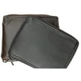 thumbnail image 6 of All Rounder Zipper Mens Leather Bifold Wallet 574, 6 of 7