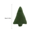 thumbnail image 3 of Cateissary Almohada verde de la felpa del triángulo de la moda para la decoración de la Navidad suave y cómoda Juegos de cama Triángulo 30cm, 3 of 6