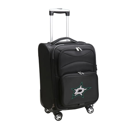 MOJO Black Dallas Stars 21 Softside Spinner Carry-On