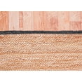 thumbnail image 5 of Chouhan Rugs Natural Jute Dark Grey Lined Rug Bohemian Rug Decor Rug Handwoven Rug Custom Rug Decorative Rug, 5 of 8
