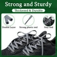 thumbnail image 6 of Shoelaces for Flat Shoe Laces Replacement Running Sneakers Shoes Strings(Color:Grey,Size:60Inch), 6 of 7