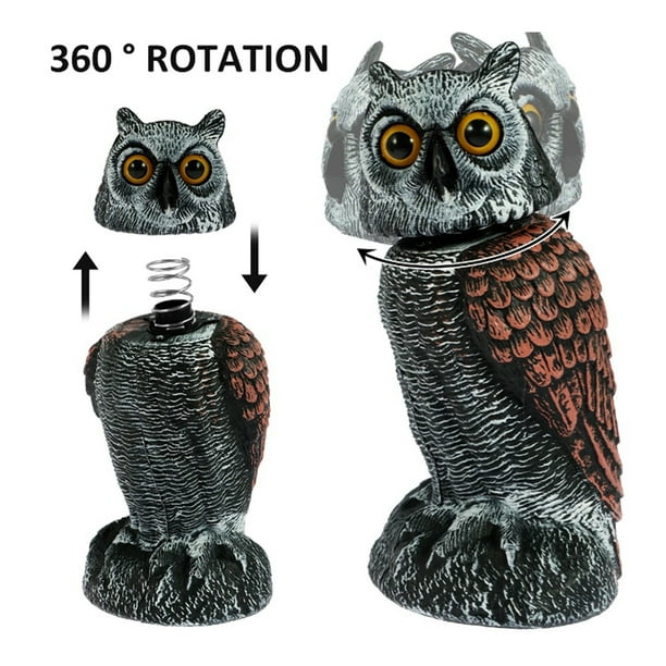 Artificial Owl to Scare Birds 