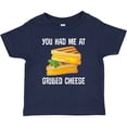 thumbnail image 3 of Inktastic You Had Me at Grilled Cheese Sandwich Boys or Girls Baby T-Shirt, 3 of 5