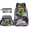 thumbnail image 2 of Mochila con estampado de motosierra para hombre, bolsa de hombro para ordenador portátil, estuche para lápices, estilo Hip Hop, novedad Fivean unisex, 2 of 2