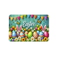thumbnail image 1 of Indoor Welcome Mats for Entryway Easterthemed Doormat 40x60cm Absorbent and Mat Suitable for Spring Home Decor and Entryways Spring Welcome Mat Outdoor, 1 of 6