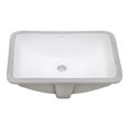 thumbnail image 1 of Ruvati 21 x 14 inch Undermount Bathroom Sink - White Rectangular Porcelain Ceramic with Overflow - Small Bathroom Sink for Vanity - Durable Bath Sinks - Ideal Bathroom Sinks - RVB0721, 1 of 4