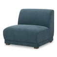 thumbnail image 2 of Moe's Home Collection Fraser Slipper Chair Fabric Blue, 2 of 7