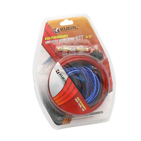 Car Wire Amplifier 10GA Power Cable Subwoofer Power Cable Kit Power Amplifier Installation Kit