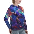 thumbnail image 6 of Sikiie Starry Sky Turtle Women's Casual Hoodies Long Sleeve Lightweight Pullover Tops Loose Sweatshirt-Medium, 6 of 7