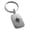 Silver, variant on Stainless Steel Pirate Skull Star Compass Engraved Small Rectangle Dog Tag Charm Keychain Keyring