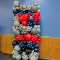 thumbnail image 6 of Beyondtrade 117pcs Blue Black Red Balloons Garland Arch Kit for Birthday Party Backdrop Decoration, 6 of 8