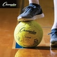 thumbnail image 4 of Champion Sports 3 Star Indoor Official Size 5 Soccer Ball with Custom Suede Cover, 4 of 5