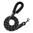 thumbnail image 1 of Dog Leash Heavy Duty Nylon Rope Leash 5Ft 6.5Ft 10Ft Leash with Padded Handle for Small Medium Large Dogs Training Outdoor, 1 of 8