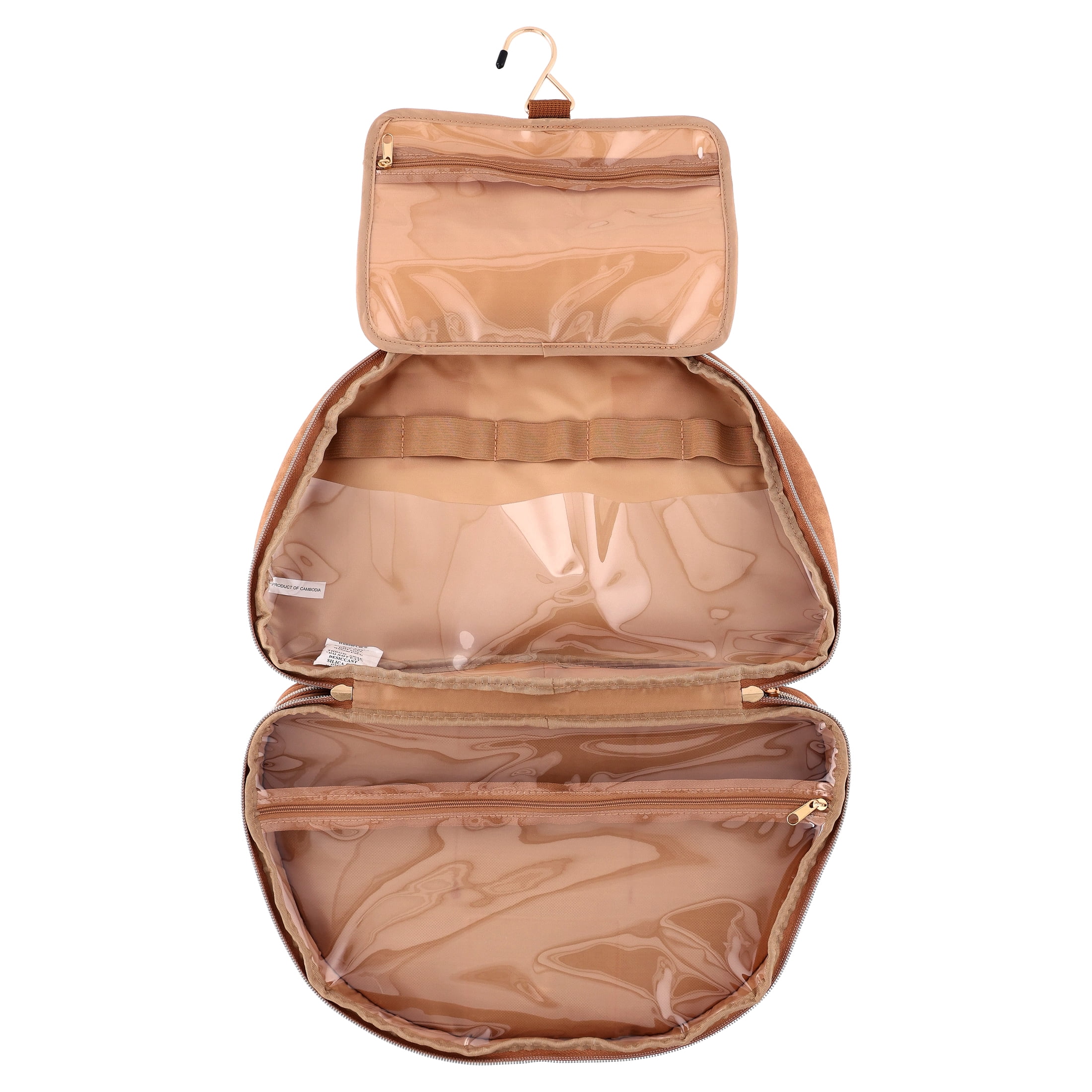 Traveling Vanity Tote Bag, Brown