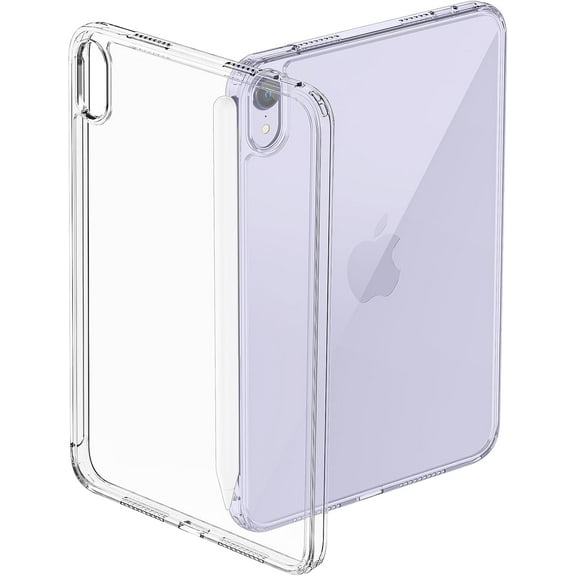 ProCase Slim Clear Back Cover for iPad Mini 6 8.3 Inch 2021 A2567 A2568 A2569 -Clear