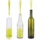 thumbnail image 1 of Paquete de 3 cepillos de limpieza para botellas de cuello estrecho y largo para cerveza, vino, Hydroflask, termo, S'Well y limpiador de botellas para elaboración de cerveza, 1 of 5