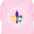 thumbnail image 4 of Inktastic My 1st Mardi Gras Fleur De Lis Party Boys or Girls Long Sleeve Toddler T-Shirt, 4 of 5