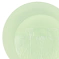 thumbnail image 5 of VeZee 48 Servings 96 Piece Combo Mint Green Tulip Round Plastic Dinnerware Set for Elegant Parties, Weddings, 5 of 5