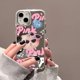 thumbnail image 3 of Cute Cat Pattern Mirror Phone Case For iPhone 14 Pro Max 15 12 13 11 XR X XS Max Case Make up Mirror Hard Back Cover Bumper Capa, 3 of 5