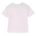 thumbnail image 4 of Hombro Frío Tops Mujeres Cuello en V Manga Corta Fuera Del Hombro Color Sólido Blusa Casual Suave Poliéster Primavera Verano Moda, 4 of 5