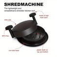 thumbnail image 3 of MesaSe Easy-Clean Handheld Meat Shredder - Versatile Chicken & Beef Mincer  Time-Saving Kitchen Gadget ZZZ, 3 of 7