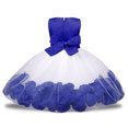 thumbnail image 3 of shqvo Baby Girl Tulle Sleeveless Dresses Toddler Bowknot Formal Party Wedding Flower Girl Dress Tutu Gown, 3 of 4