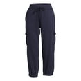 thumbnail image 6 of PSK Collective French Terry Pockets Moisture Wicking Cargo Pants (Women) Size: M, 6 of 6