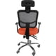thumbnail image 4 of Silla de oficina ajustable con inclinacion naranja Rack & Pack mkz-ofichairnar, 4 of 8