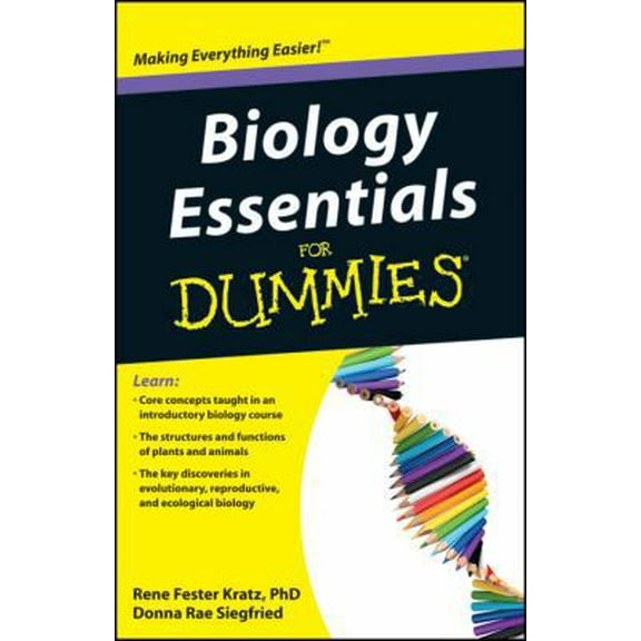 Pre-Owned Biology Essentials for Dummies (Paperback) 1118072677 9781118072677