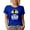 Royal Blue, variant on Best Dad by Par - Retro Swinging Golfer, Golfing Father's Day, Black T-Shirt, 3XL