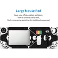 thumbnail image 5 of Cat Moon Phases Mouse Pad Extended XL Gaming Mice Pad Office Desk Mat with Stitched Edges, Non-Slip Oversized Desk Pad, 31.5 X 11.8 Inch, 5 of 5