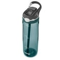 thumbnail image 3 of Contigo Ashland 24 oz Chard and Black Solid Print Plastic Water Bottle with Straw and Wide Mouth Lid, 3 of 6