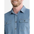 thumbnail image 5 of Brahma Men’s Denim Work Short Sleeve Shirt, Sizes S-3XL, 5 of 5