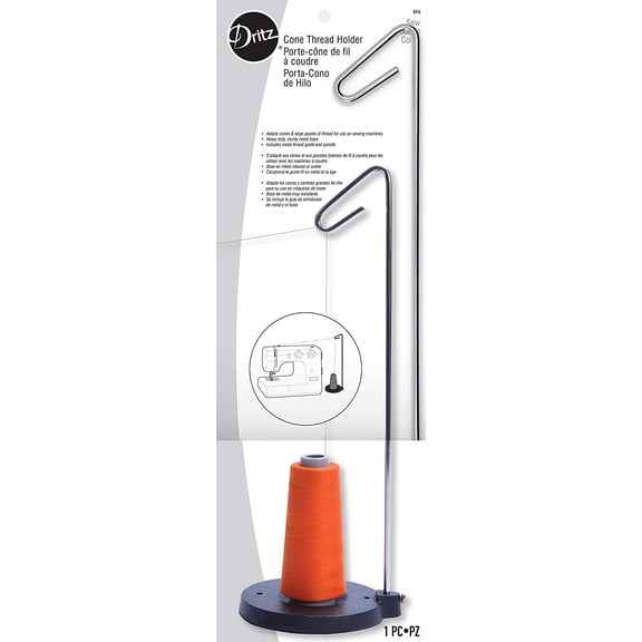 1PK Dritz Cone Thread Holder Heavy Duty Metal Base