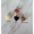thumbnail image 4 of 20 piezas colgantes de piedra en forma de corazón, cuentas de chakra, dijes de cristal DIY, 2 tamaños diferentes, colores surtidos brillar Electrónica, 4 of 5
