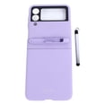 thumbnail image 1 of Protective Phone Cover, Anti Scratch Ultra Thin Perfect Fit Purple Flip Phone Cover  For Birthday Gift, 1 of 8