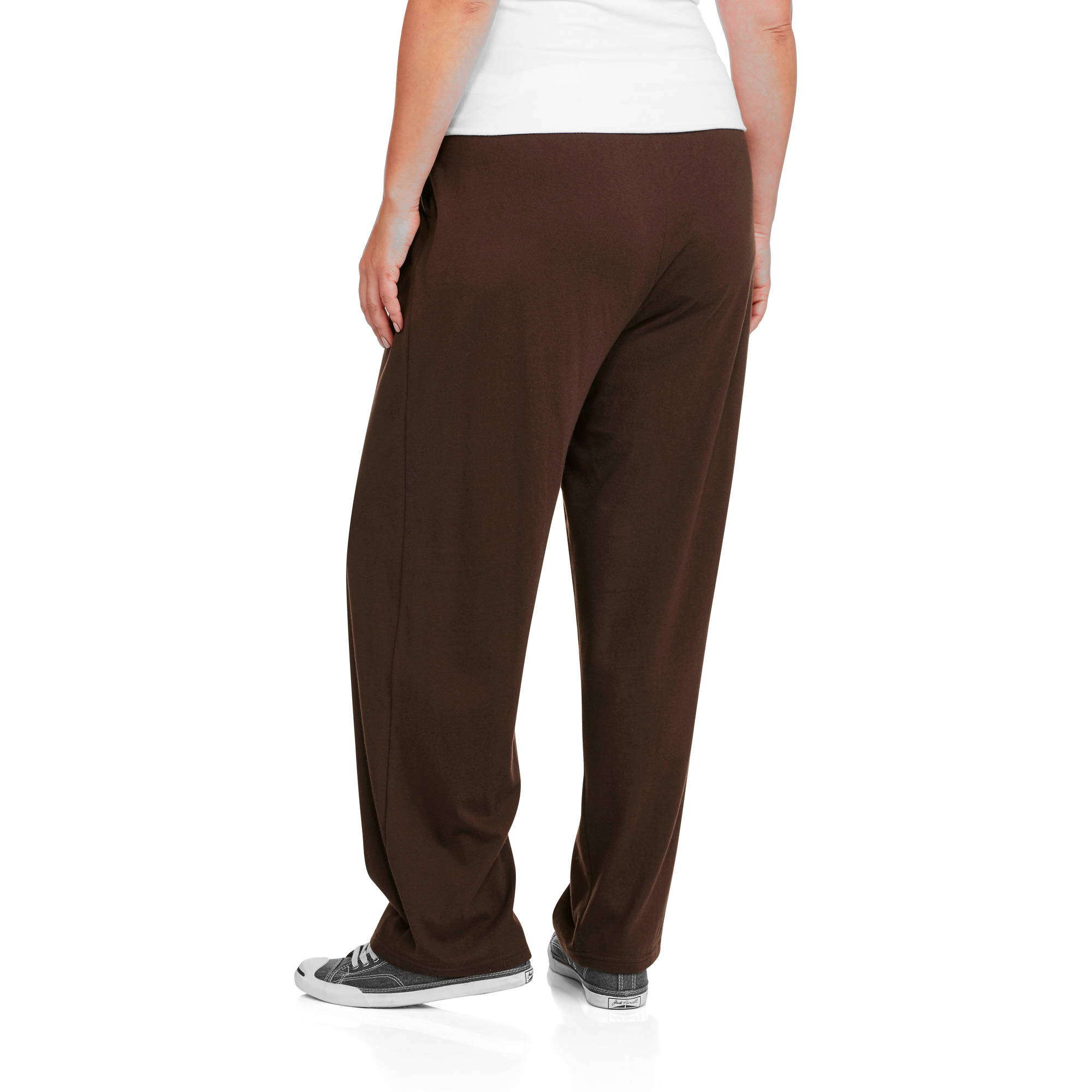 Women's Plus Size Knit Pull On Pants 