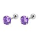 thumbnail image 1 of Pendientes de acero inoxidable con forma de tornillo para mujer, sin necesidad de dormir, con orificios finos para las orejas y con forma de aguja, 1 of 4