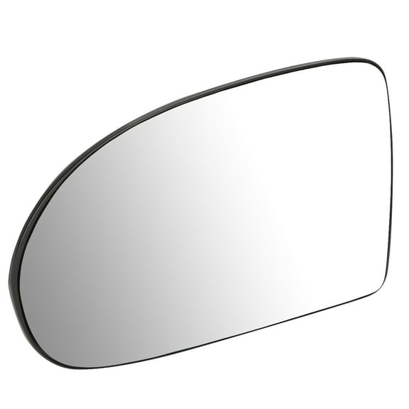 DNA Motoring OEM-MG-0071 For 2007 to 2017 Jeep Patriot Compass Factory Style Driver / Left Side Mirror Glass Lens with Backing Plate 08 09 10 11 12 13 14 15 16 68000019AA