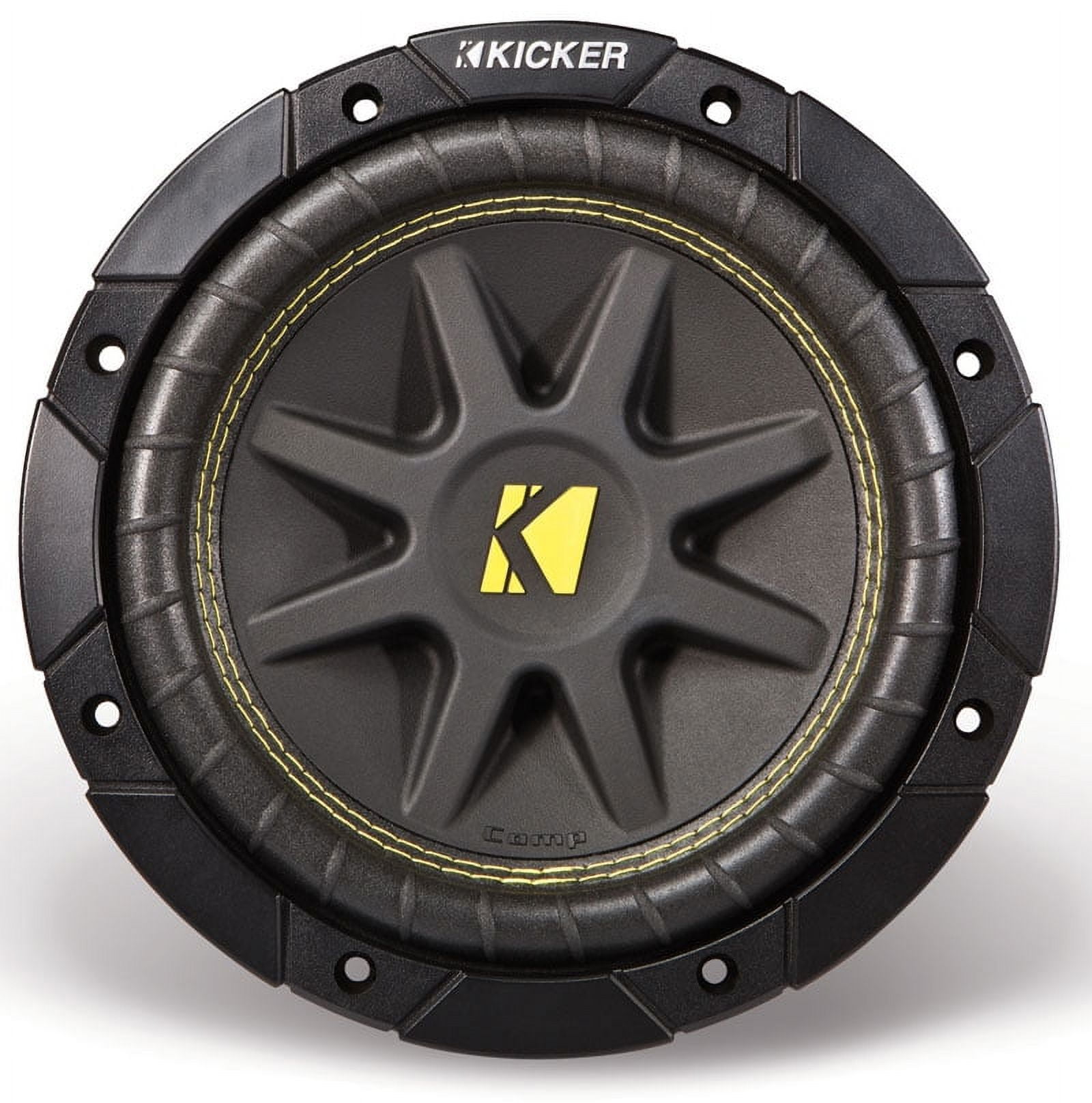 Kicker High EfficientCar Subwoofers, PP Black, lbs