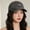 Grey, variant on Adjustable Dad Hat AURORADY Wide Brim Small Baseball Cap All Sun Hat Fashion Letter Embroidery Cap, Beige One Size Baseball Caps