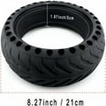 thumbnail image 2 of MELIVO Solid Tires 8.5 Inches Electric Scooter Wheels Replacement Tire 8-1/2'' Front or Rear Honeycomb Tires, 2 of 5
