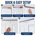 thumbnail image 2 of Cerradura plegable Safety Innovations para puertas de madera de 1 3/8 pulgadas (paquete de 2), 2 of 9