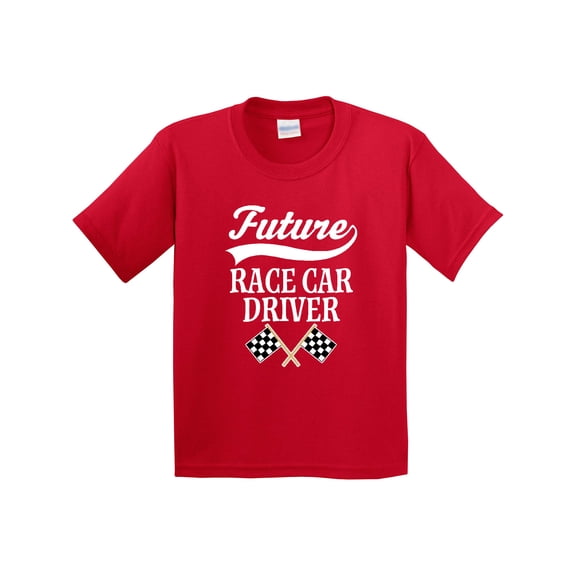 Inktastic Future Race Car Driver Racing Youth T-Shirt