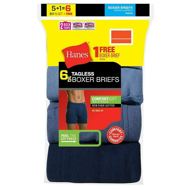 Hanes Multipack of Hanes Men's Comfort Soft Boxer Briefs Walmart